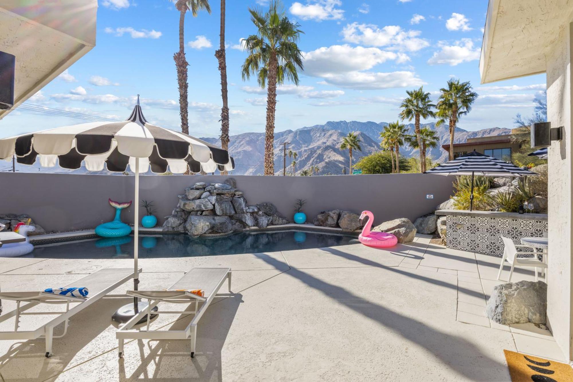 Private Pool & Mountain Views! Apartment Palm Springs Exterior photo